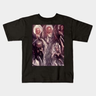 Angels or demons Kids T-Shirt